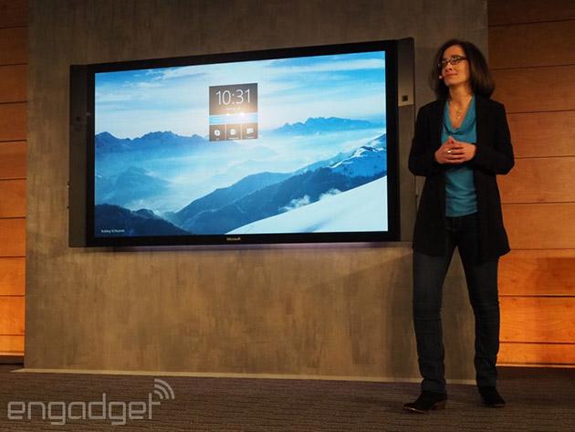 Surface Hub 发布84 英寸的“大平板”