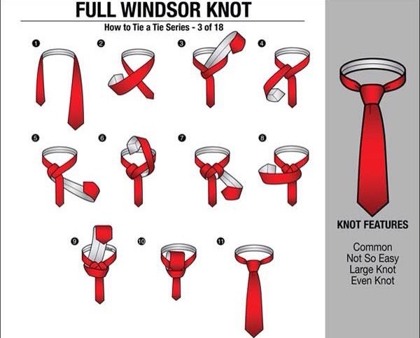 如何系领带？领带打法大全 (3)