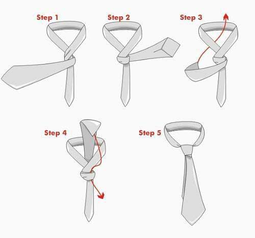 七种常见的领带打法图解| jiaren.org