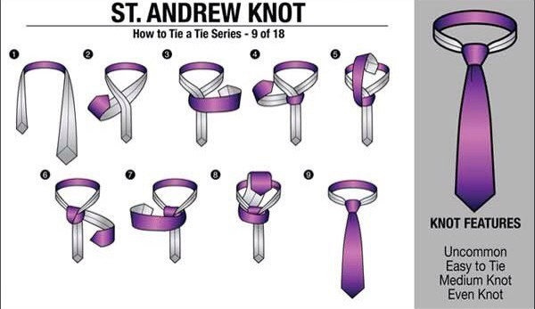 如何系领带？领带打法大全 (9)