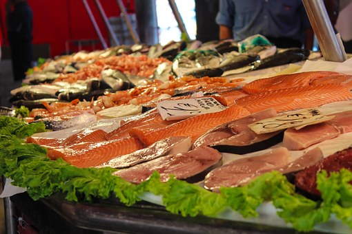 市场, 鱼, 鱼市场, 食品, 弗里施, 海洋动物, 市场摊位, 意大利